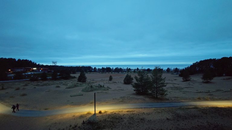 Kalajoen hiekkasärkät by NIght